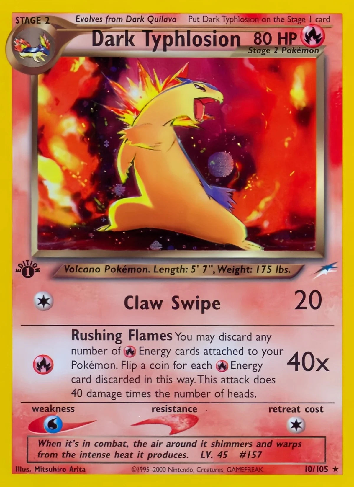 Bandai Neo Destiny Pokémon Trading Card Holo Rare Collectible Cards