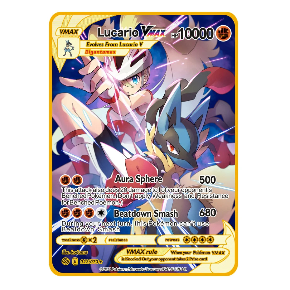Bandai Arceus Charizard Mewtwo Lucario Greninja Anime Trading Card