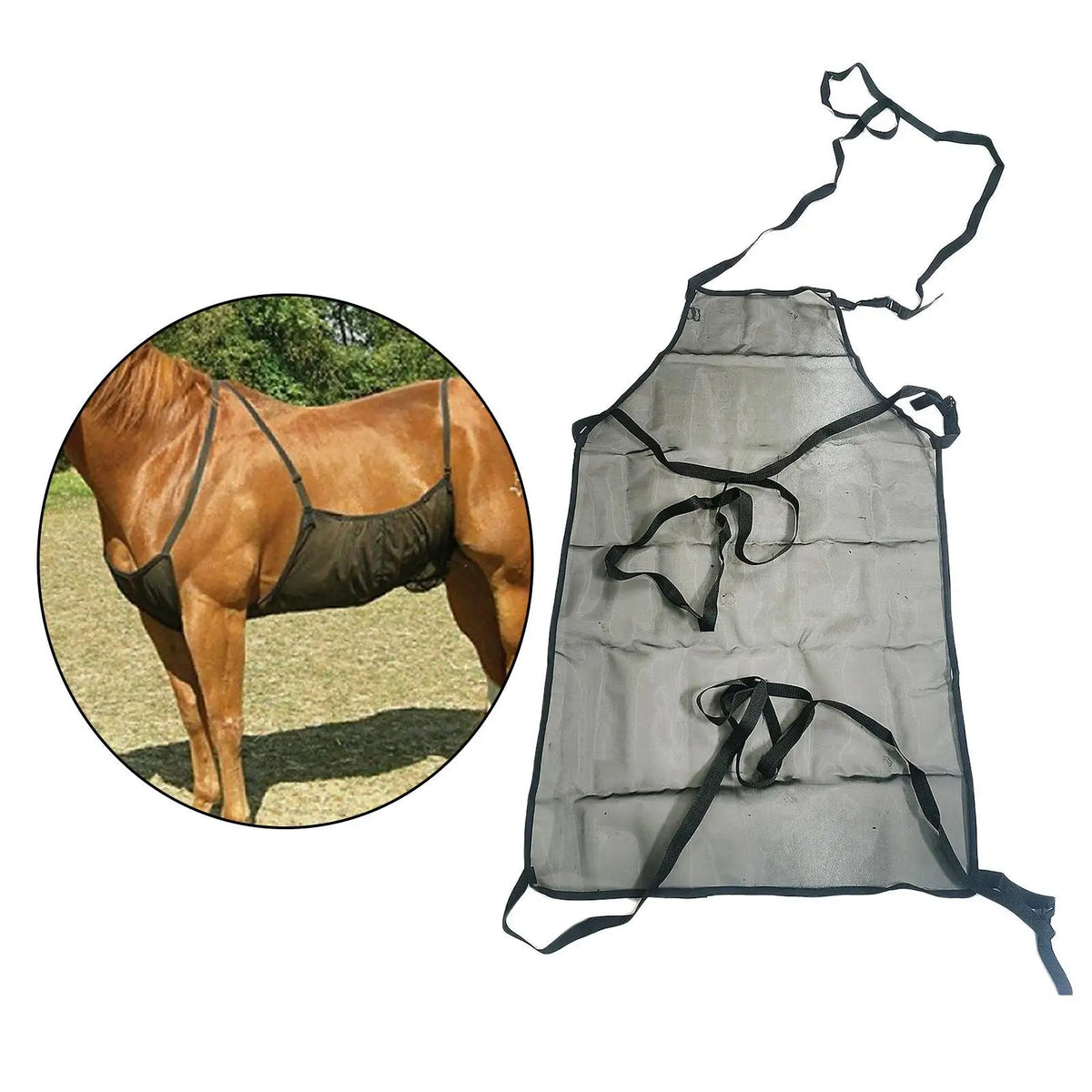 Adjustable Breathable Mesh Fly Sheet For Horses And Livestock