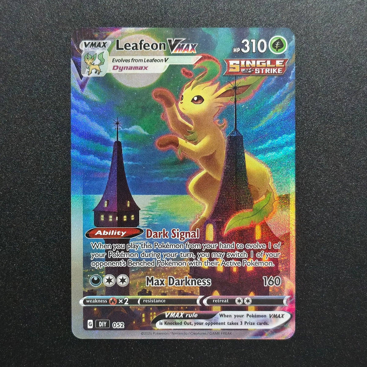FUNISM Eevee Evolution Moon Gazing Game Collection Card