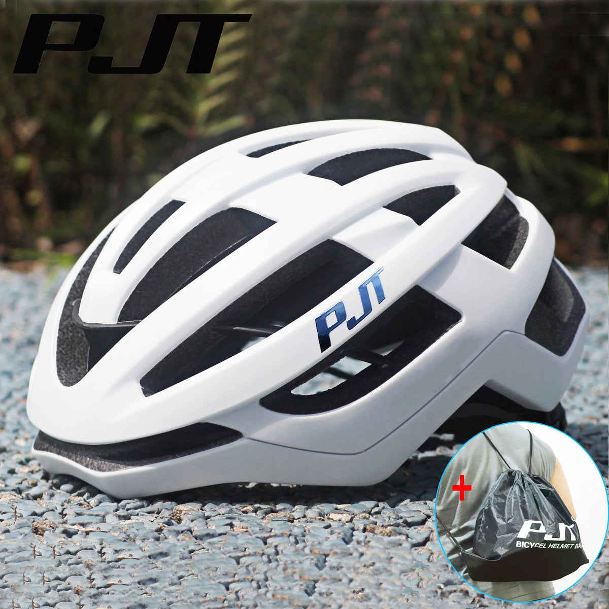 PJT Lightweight Molded Bicycle Helmet for Road and Mountain Cycling