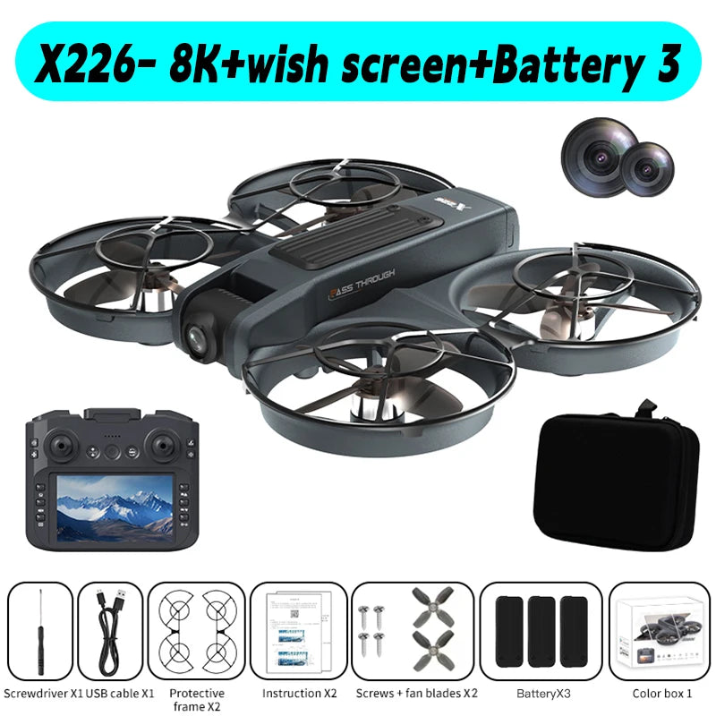 Original Mini Drone X226 Professional Remote Control Quadcopter