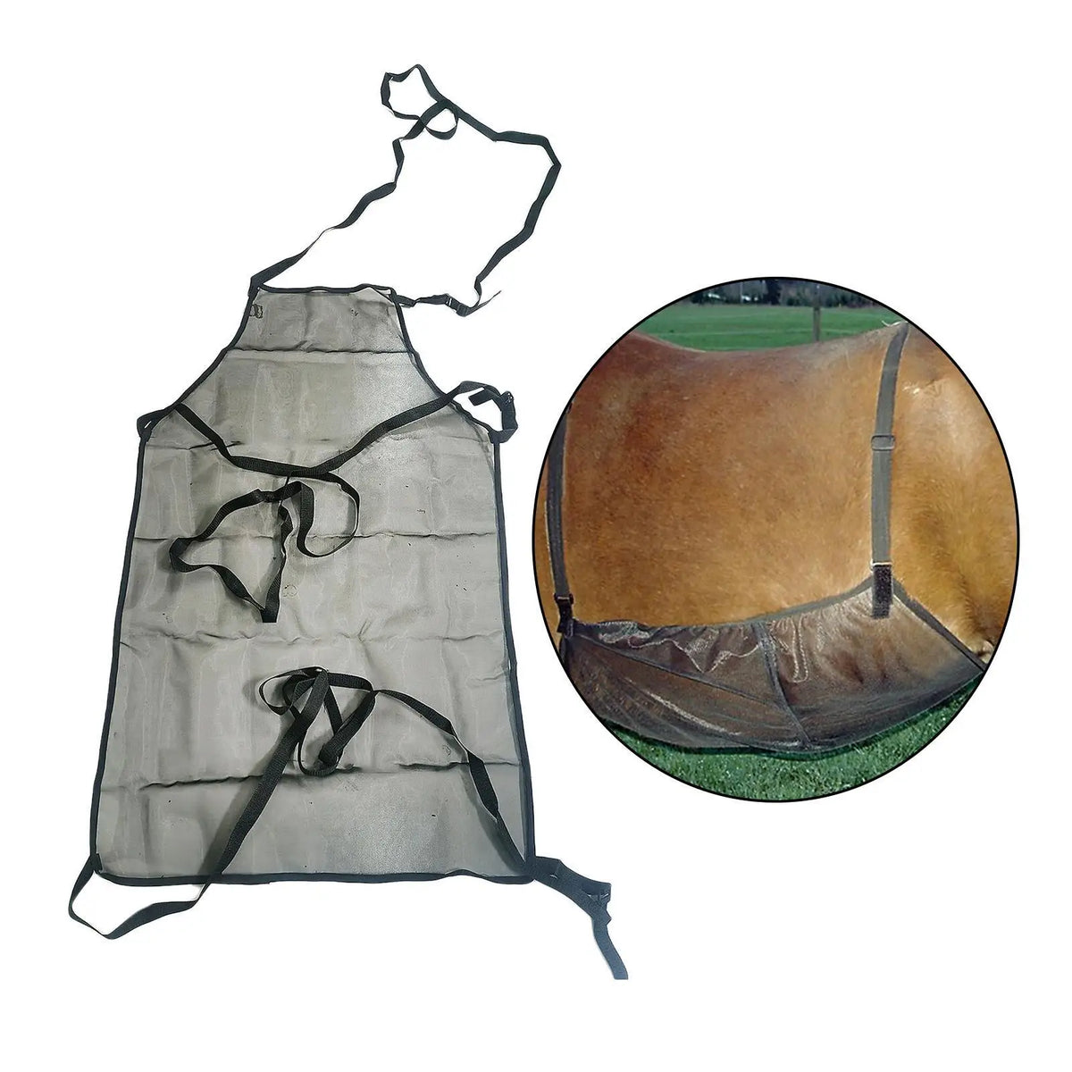 Adjustable Breathable Mesh Fly Sheet For Horses And Livestock