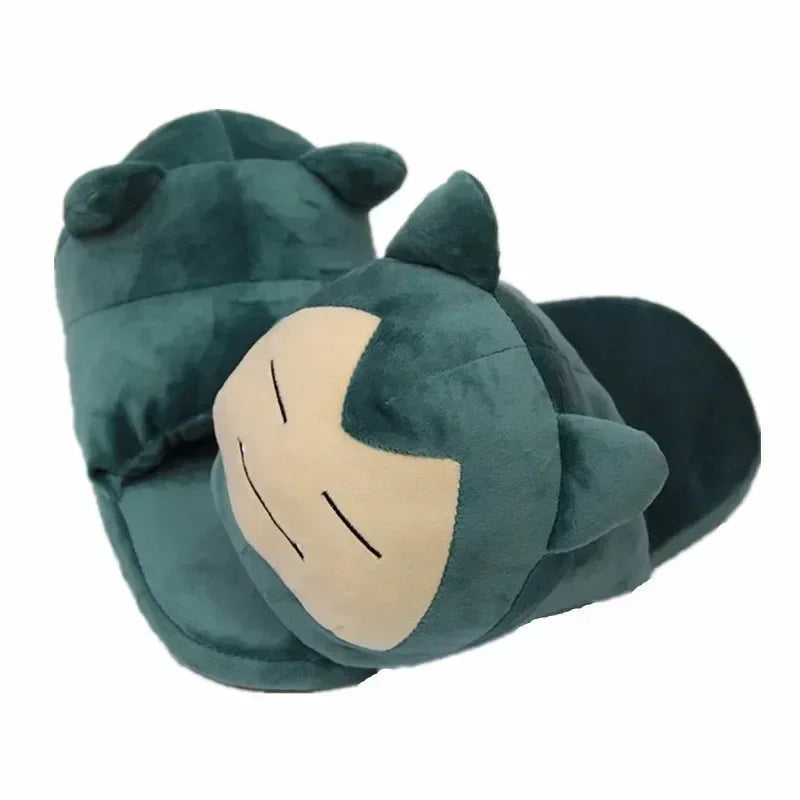 TAKARA TOMY Pokemon Gengar And Snorlax Non Slip Home Slippers