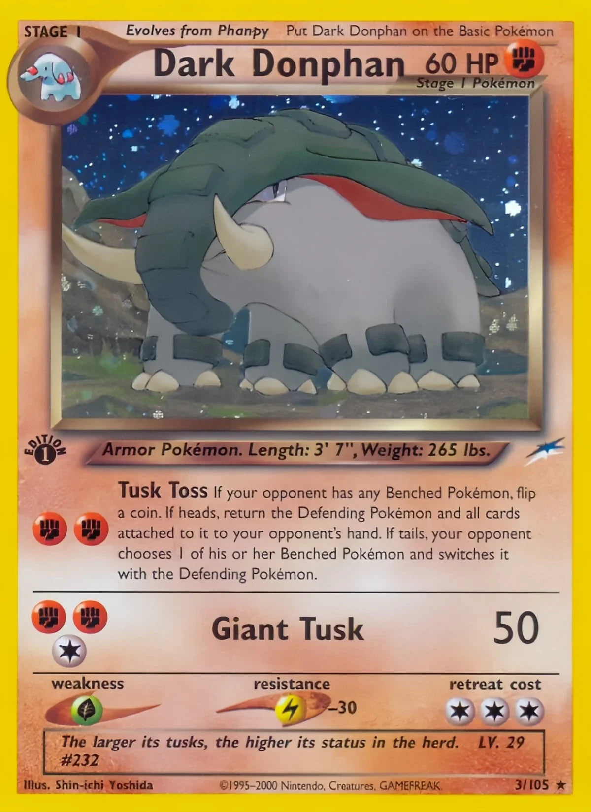 Bandai Neo Destiny Pokémon Trading Card Holo Rare Collectible Cards