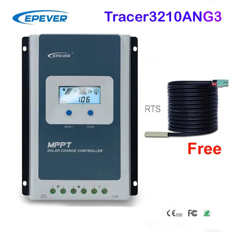 EVSOLAR MPPT Tracer Series 20A Solar Charge Controller