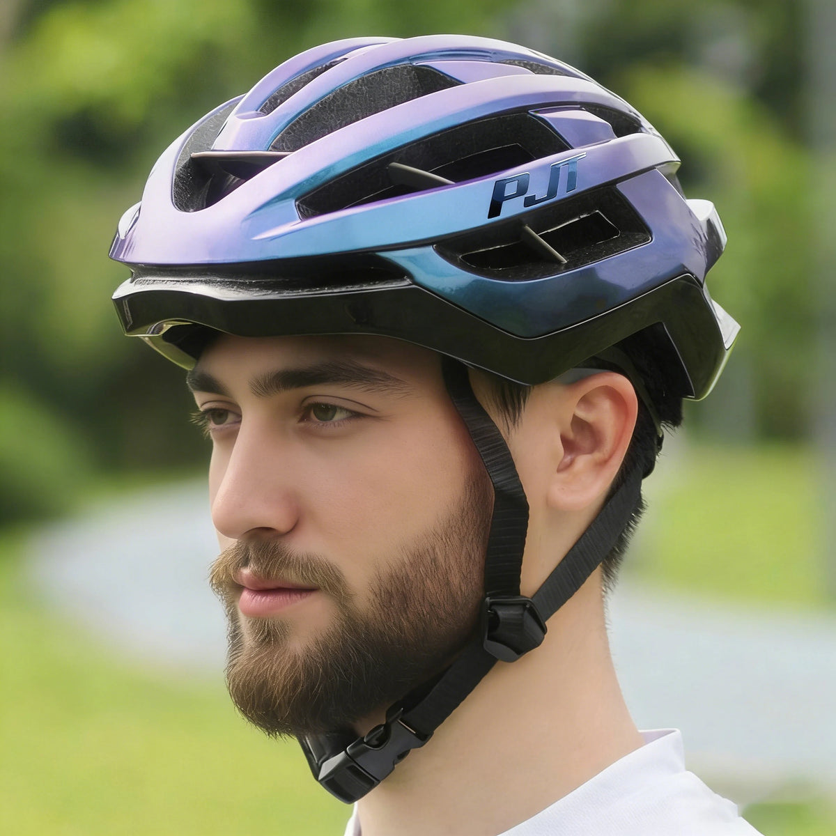 PJT Lightweight MTB Road Cycling Helmet With Full Edge Protection