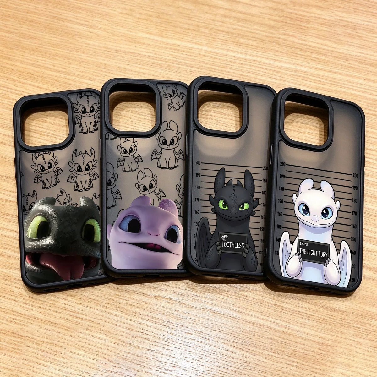 How to Trains Your Dragons Luxury Matte Phone Case For iPhone 11 12 13 14 15 16 17 18 Pro Max Plus Air Black Shockproof