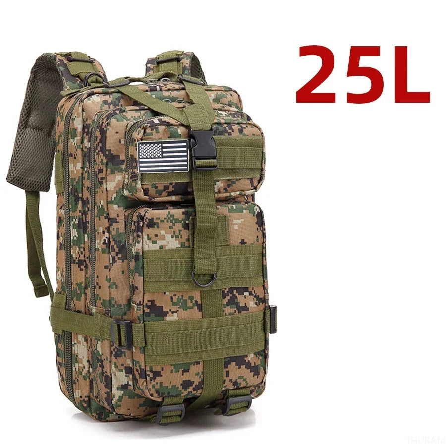 Thuram Waterproof Tactical Hiking Backpack for Camping and Trekking