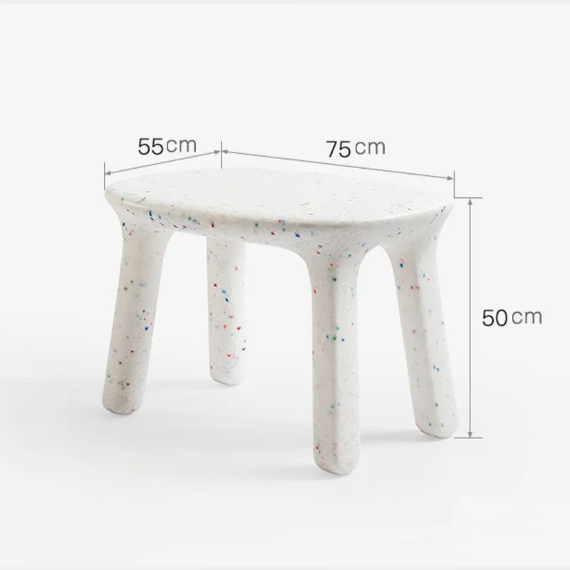 Kids Study Table And Chairs Set Backrest Cute Low Stool Small Kindergarten Outdoor Plastic Strong Durable Table Furniture Set