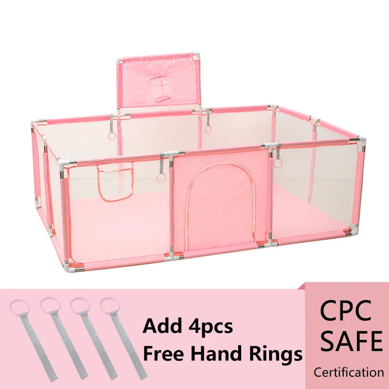 IMBABY Baby Playpen Fence Indoor Safety Barrier For Kids