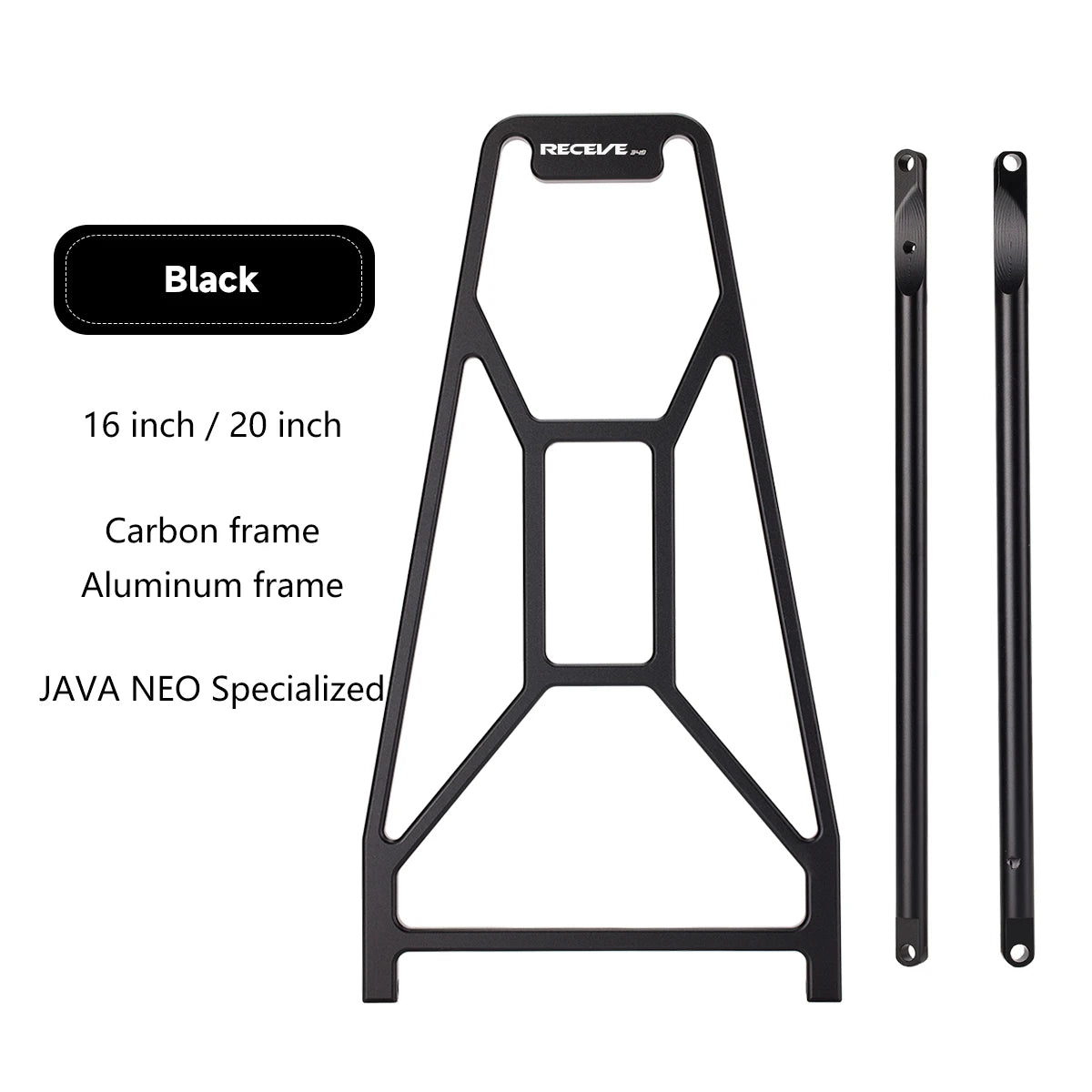 Folding Bicycle Rear Rack Aluminum Alloy Luggage Carrier for BMX Bikes