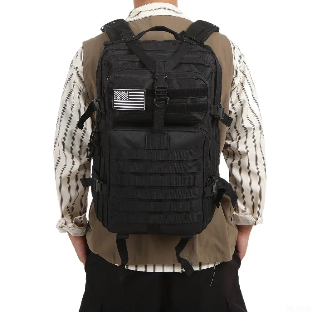 Thuram Waterproof Tactical Hiking Backpack for Camping and Trekking