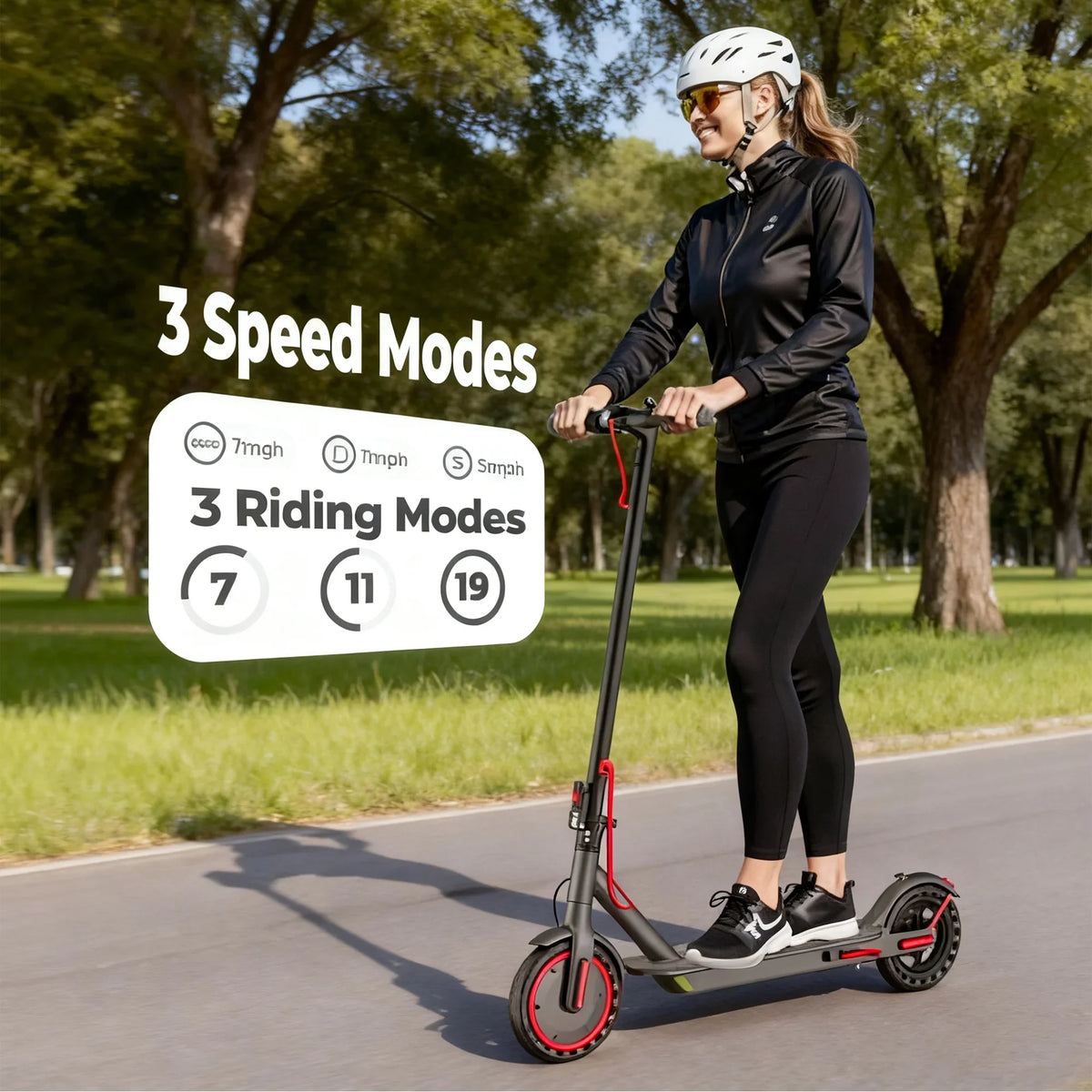 LADPED Electric Scooter With Folding Design For Adult Urban Commuting