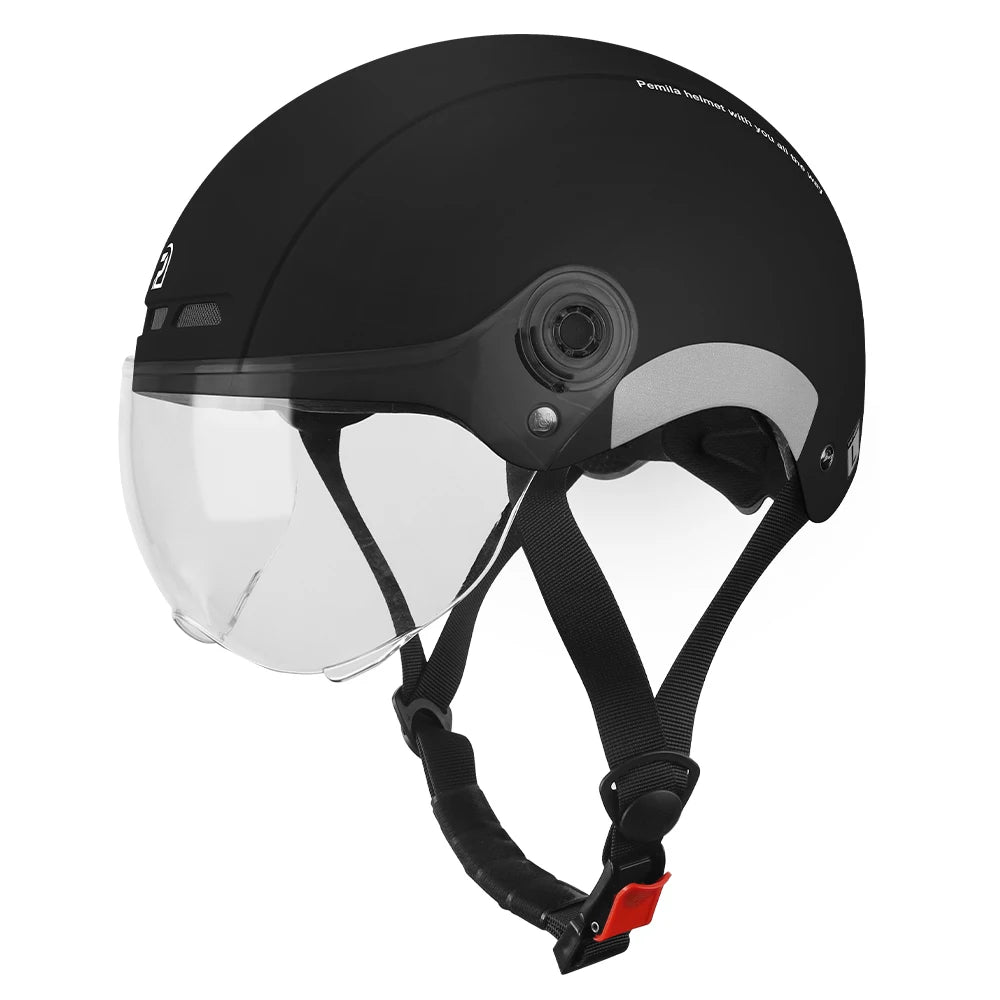 PEMILA Adult Cycling Helmet With Goggles And Ear Protection