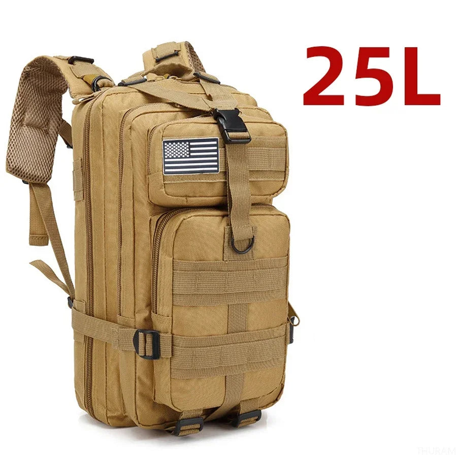 Thuram Waterproof Tactical Hiking Backpack for Camping and Trekking