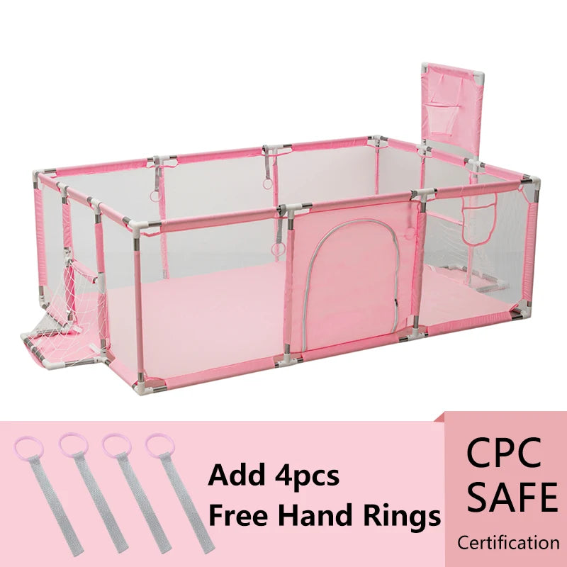 IMBABY Baby Playpen Fence Indoor Safety Barrier For Kids