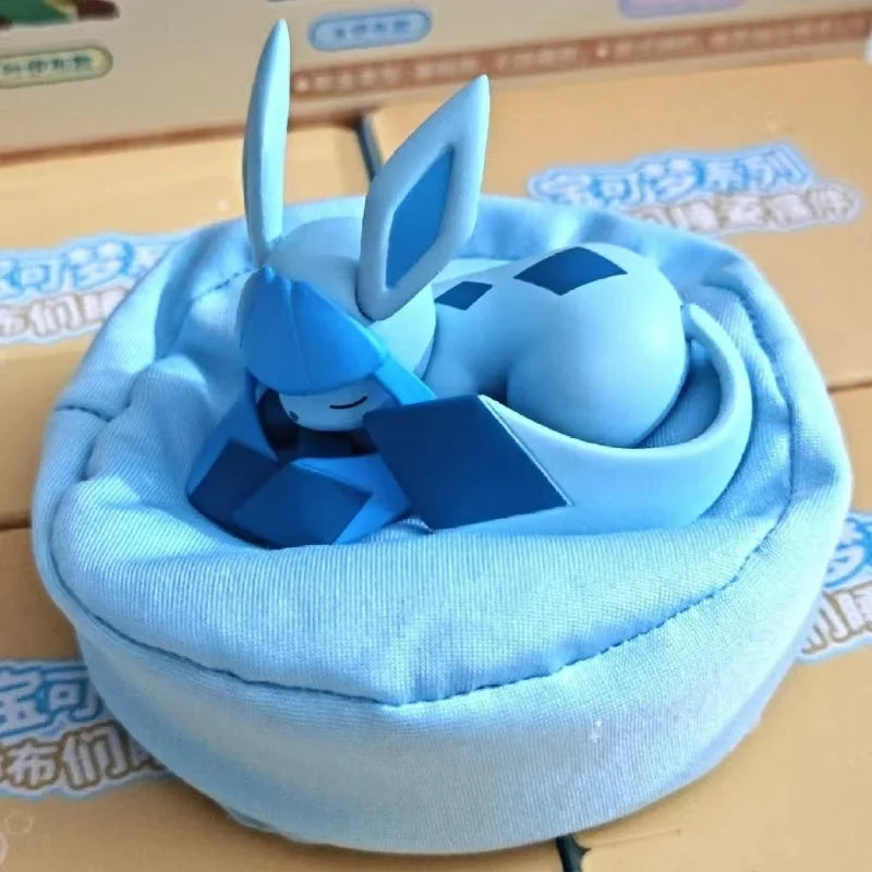 Bandai Pokemon Eevee Sleeping Position Series Blind Box Figure Model