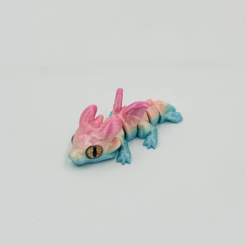 RPXBGUCKARHG 3D Printed Articulated Dragon Fidget Toy Figure