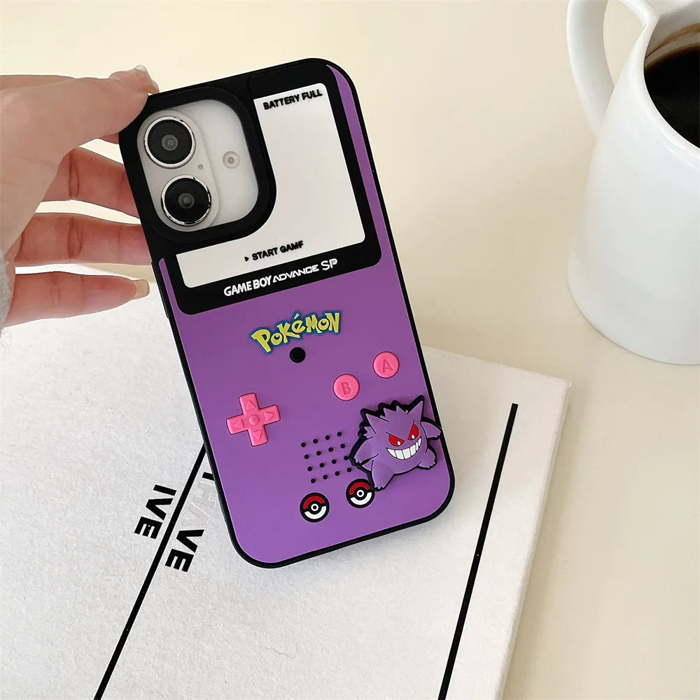 Potdemiel Pokemon Gengar Ball Silicone Protective Phone Case