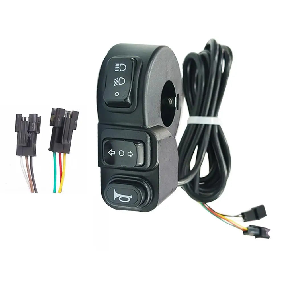 SPORTARC E-Bike Handlebar Switch for Headlight Turn Signals and Horn