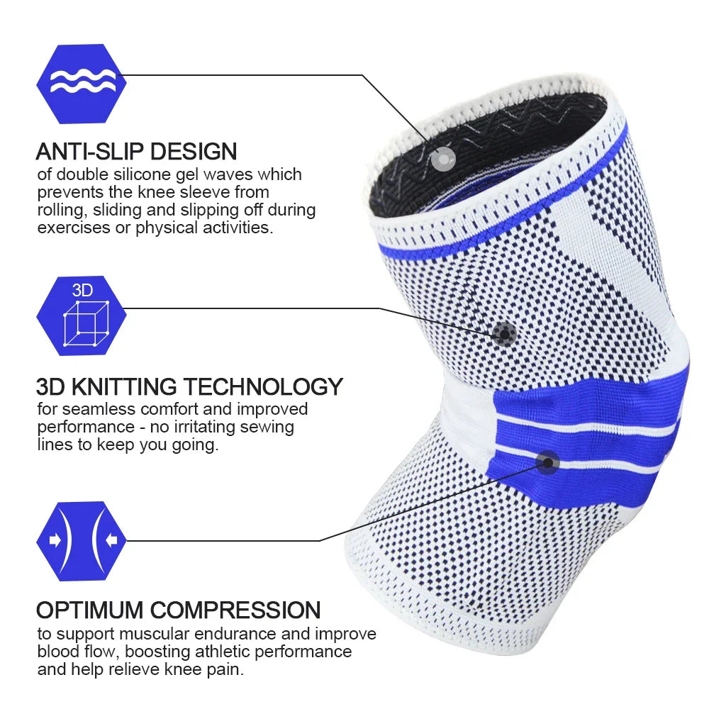 Knee Brace And Sleeve For Running Pain Relief Unisex