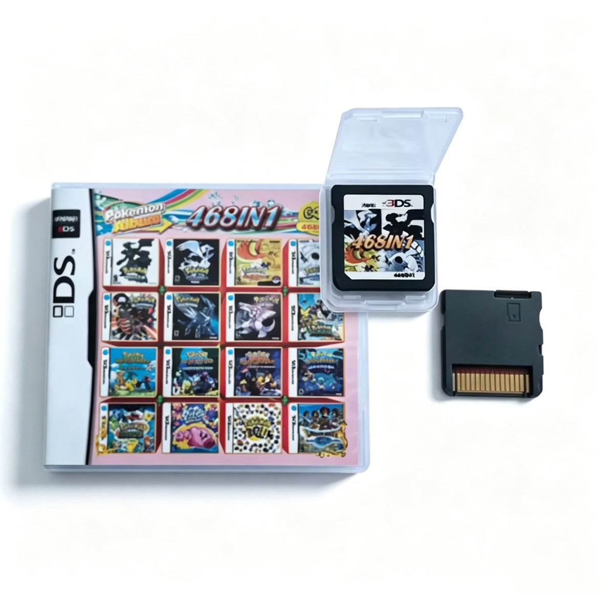 Bandai Pokemon Game Cartridge Compilation For Nintendo DS 3DS