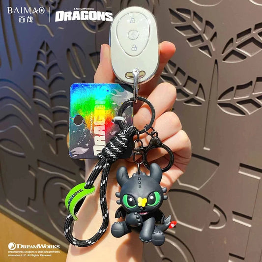 Original Genuine Version How-To Train Your Dragon Toothless Small Ornament Small Accessories Car Keychain Pendant Gift