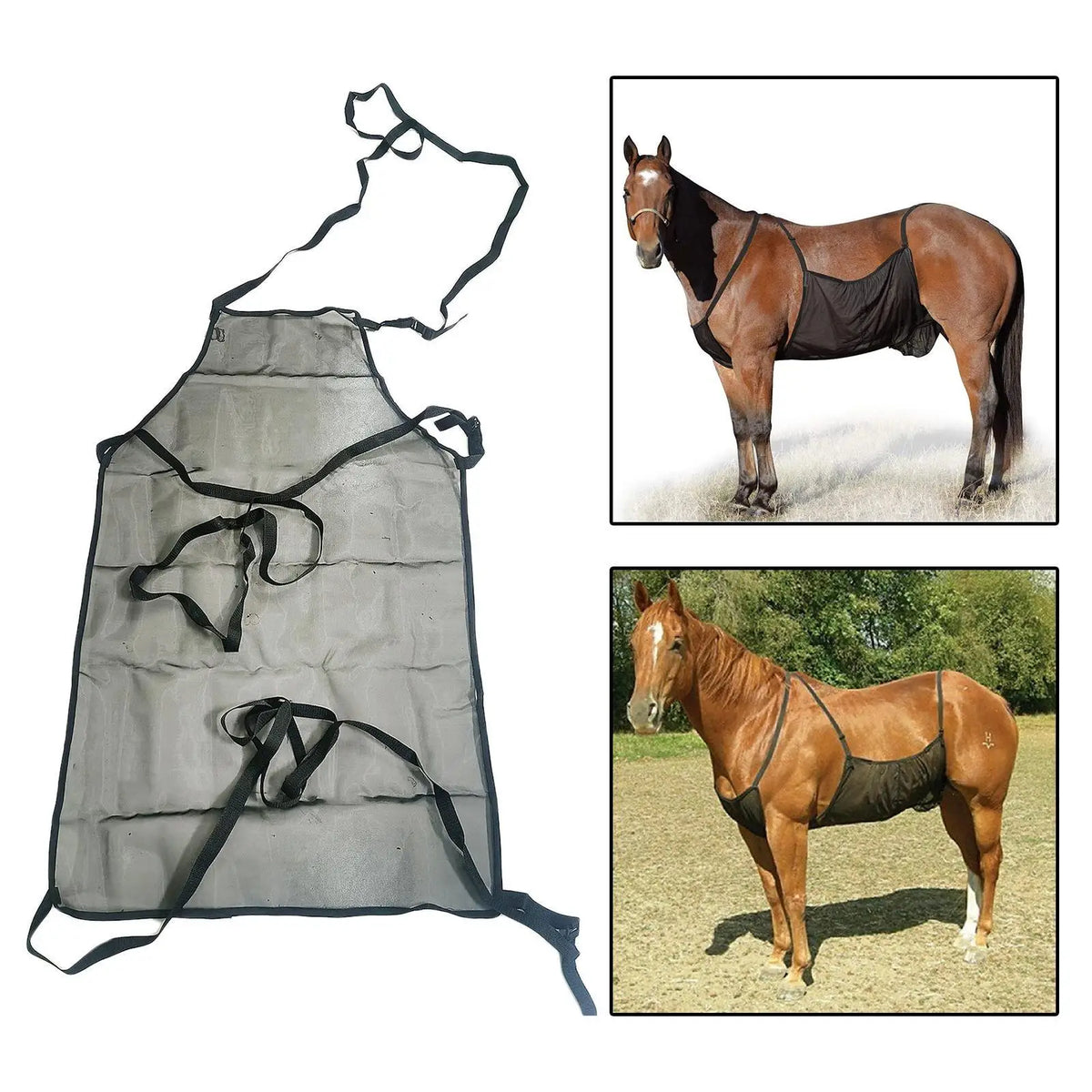 Adjustable Breathable Mesh Fly Sheet For Horses And Livestock