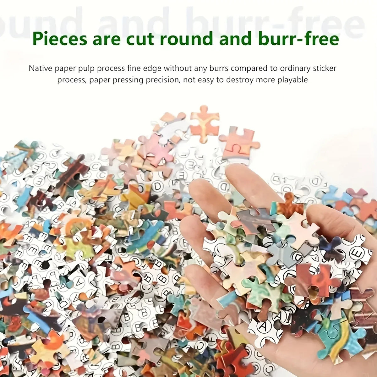 Jigsaw Puzzle 1000 Pieces Elf Tree House Puzzle Home Decor for Adults Game Family Fun Puzzles Educational Toys