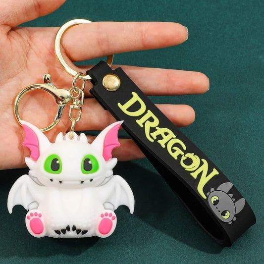 How to Train Your Dragon Toothless Creative Cartoon Car Keychain Personalized Anime Character Peripheral Backpack Pendant Gift