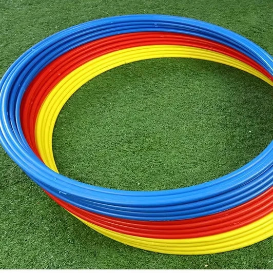 Portable Agility Training Rings for Soccer Speed and Jump Training