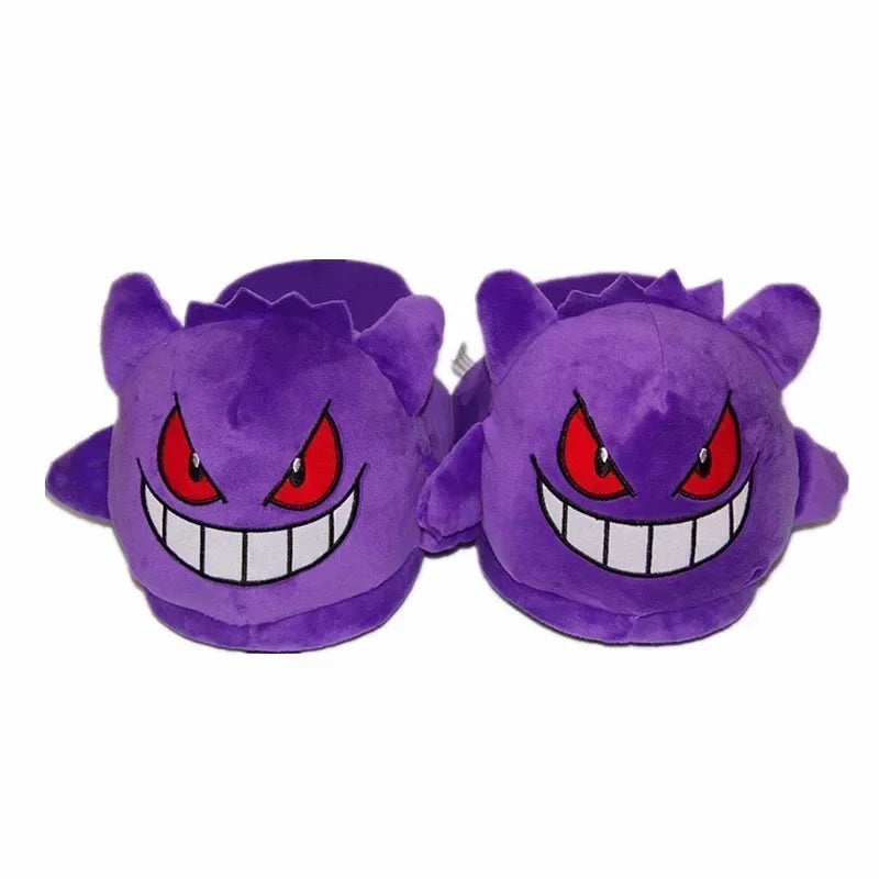 TAKARA TOMY Pokemon Gengar And Snorlax Non Slip Home Slippers