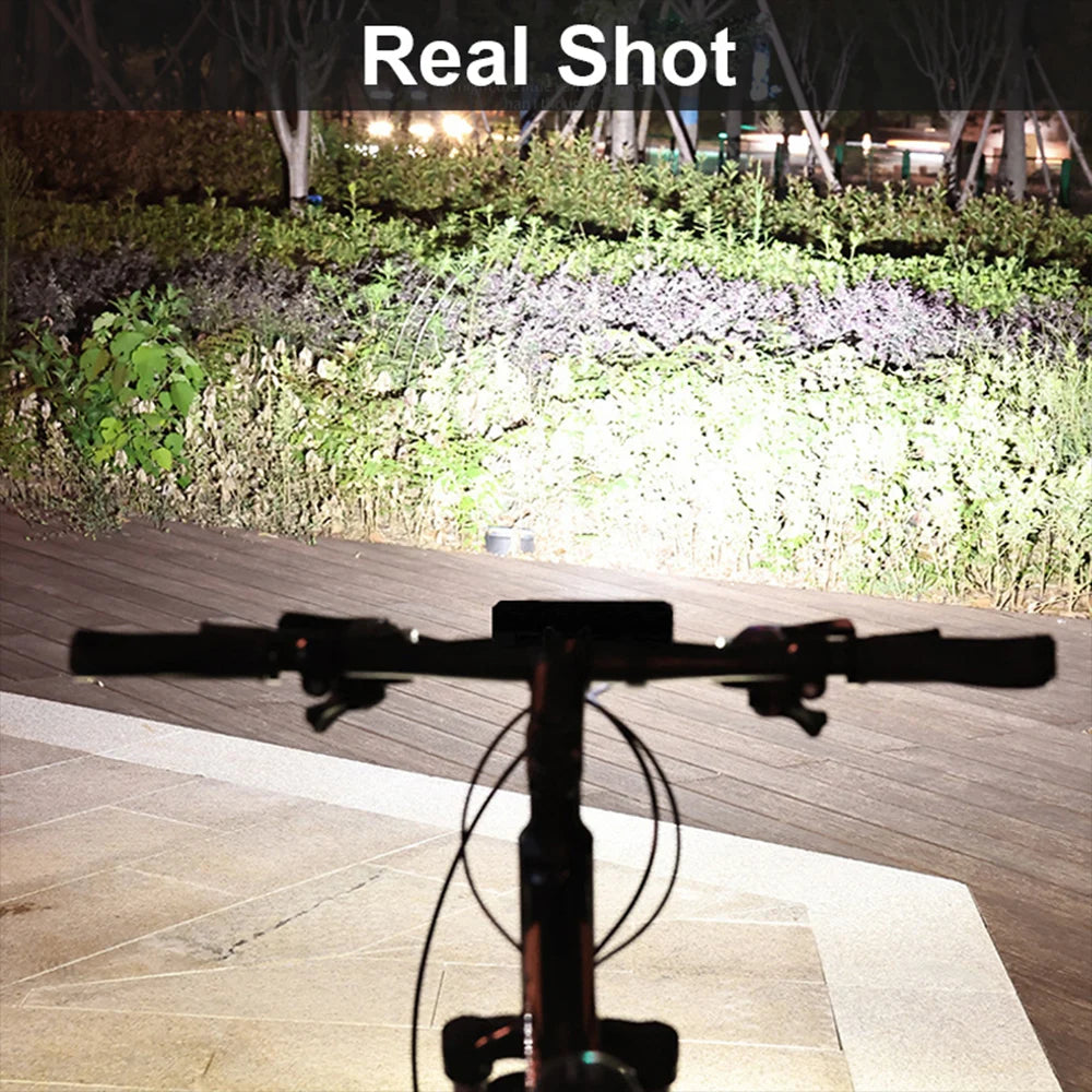 Fivemi USB Rechargeable Bicycle Headlight With Power Bank Function