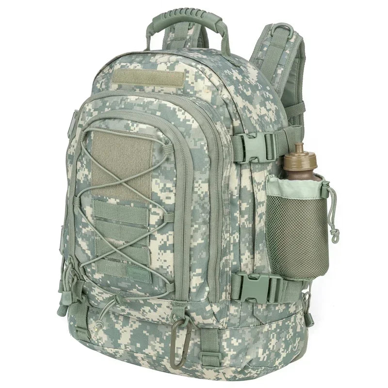 LQARMY Tactical Molle Military Backpack For Hiking Camping And Travel