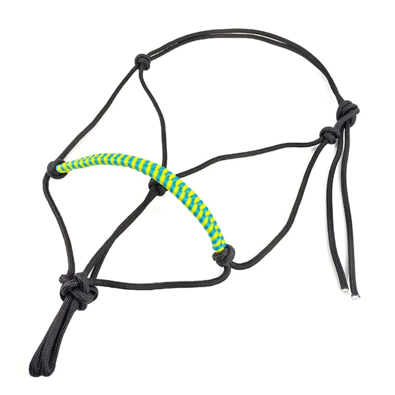 Adjustable Horse Rope Halter Durable Webbing Training Headstall