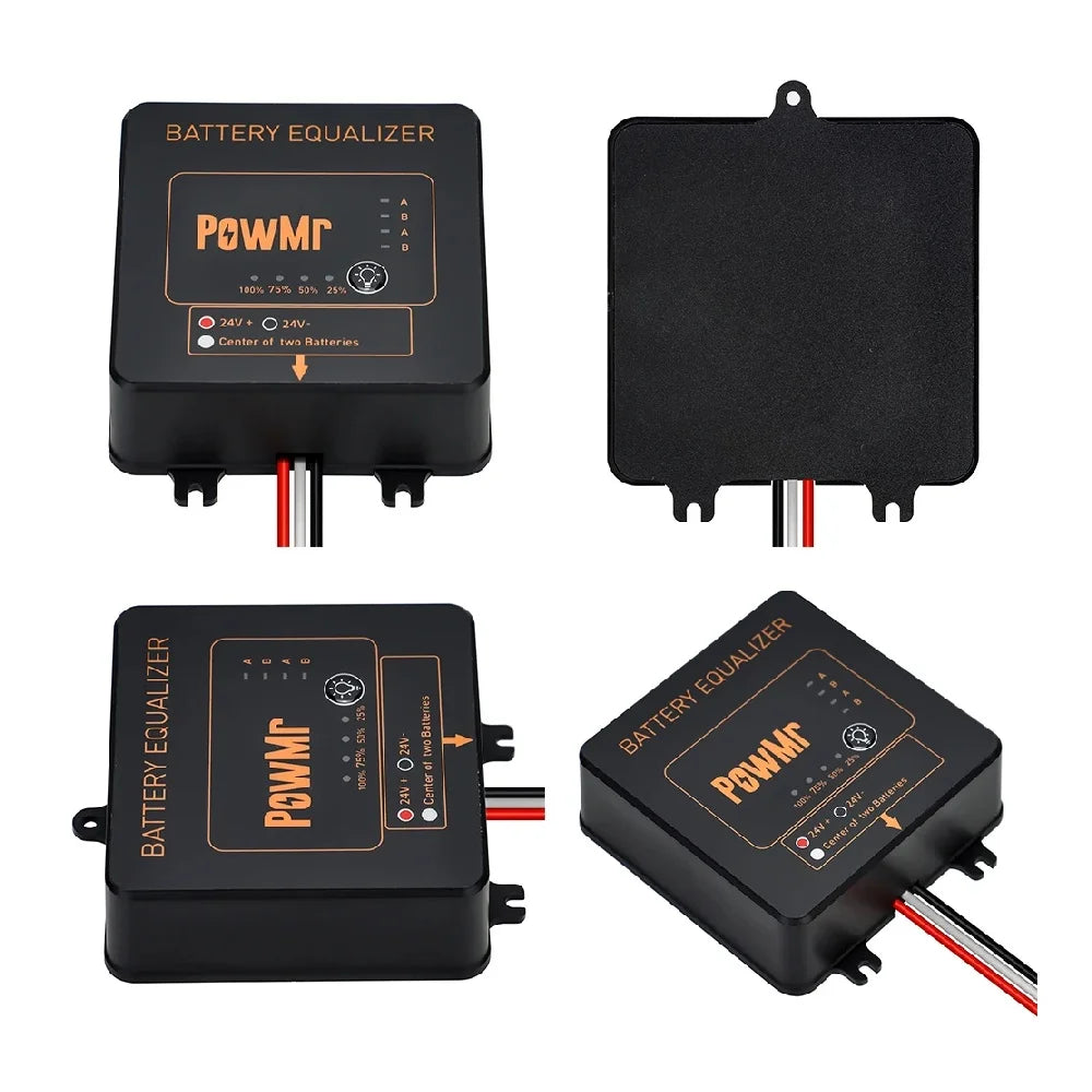 PowMr 24V 48V Battery Balancer For Lithium Iron Phosphate