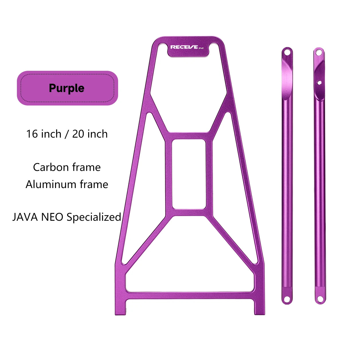 Folding Bicycle Rear Rack Aluminum Alloy Luggage Carrier for BMX Bikes