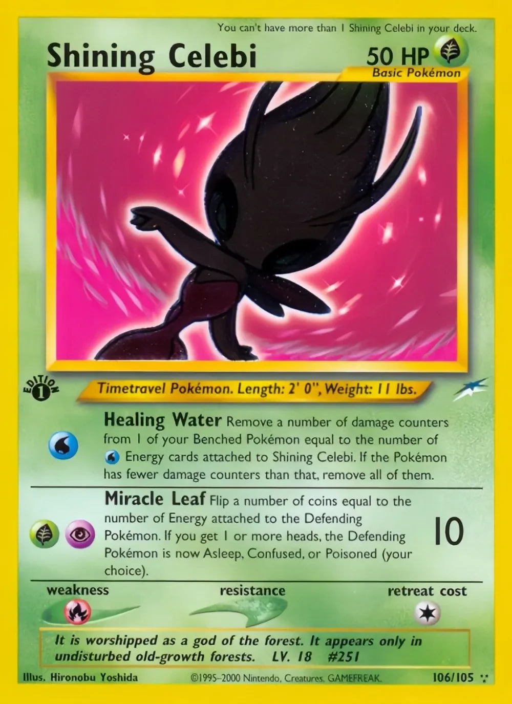 Bandai Neo Destiny Pokémon Trading Card Holo Rare Collectible Cards