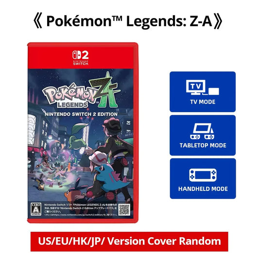 Nintendo Switch 2 Pokemon Legends Z-A Juegos  Games Deals 100% Official Physical Game Card RPG Pokemon Game for Nintendo Switch