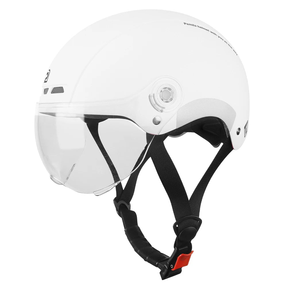 PEMILA Adult Cycling Helmet With Goggles And Ear Protection