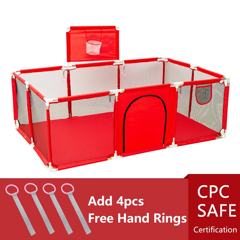 IMBABY Baby Playpen Fence Indoor Safety Barrier For Kids