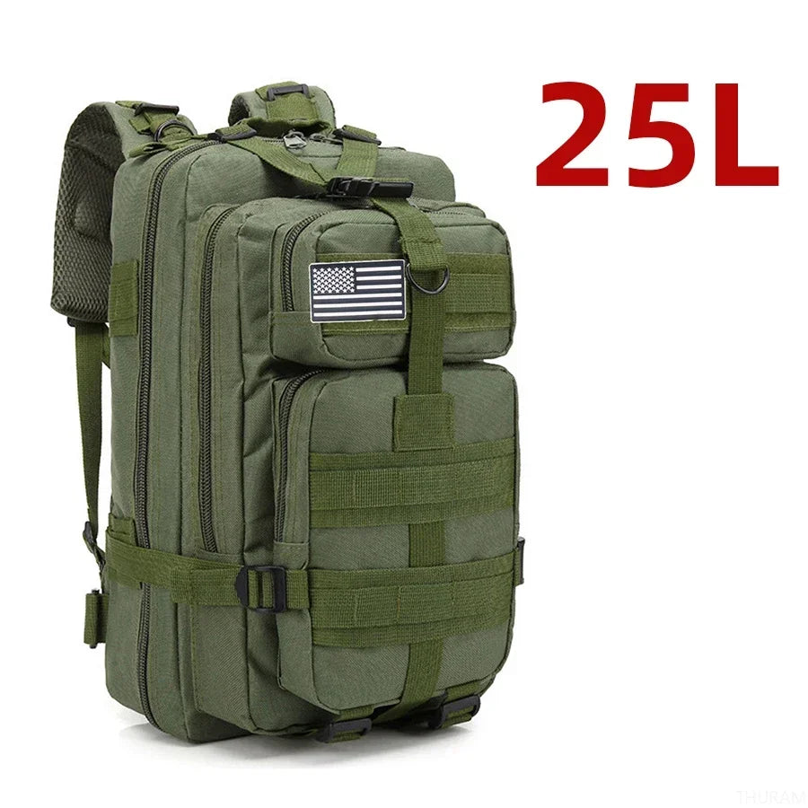 Thuram Waterproof Tactical Hiking Backpack for Camping and Trekking