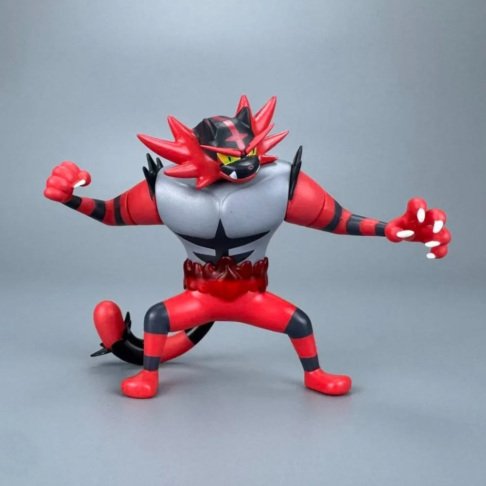 Bandai Incineroar Pokémon Action Figure Collectible Statue