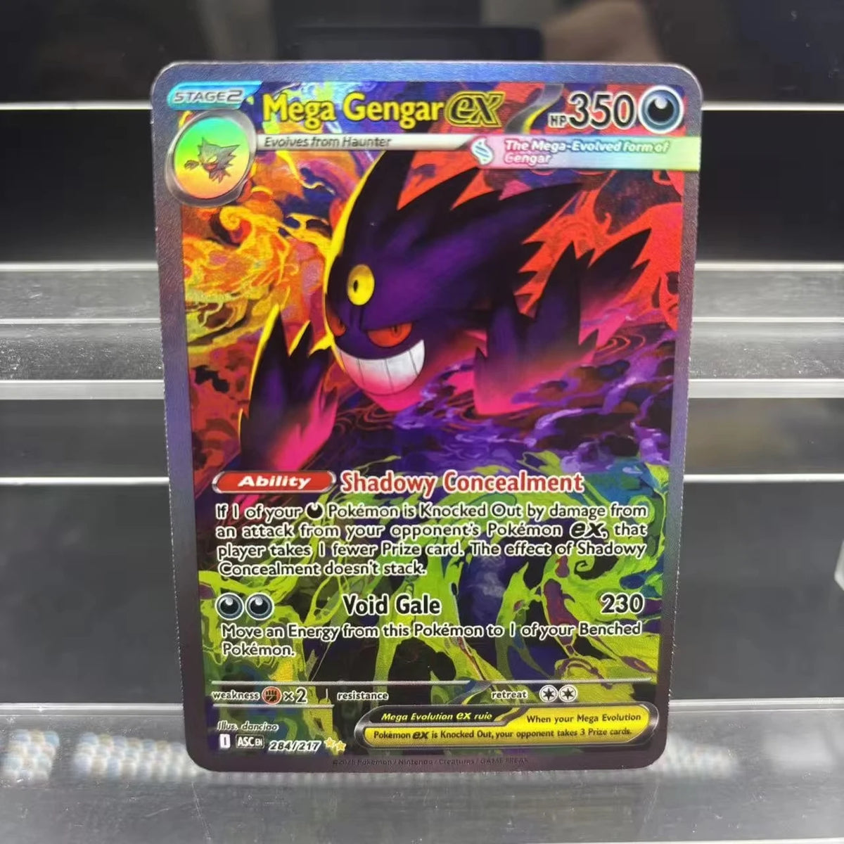 DIY  Collection Cards  284/217 Self Made Single Card Classic Game Anime Card Gift Toy