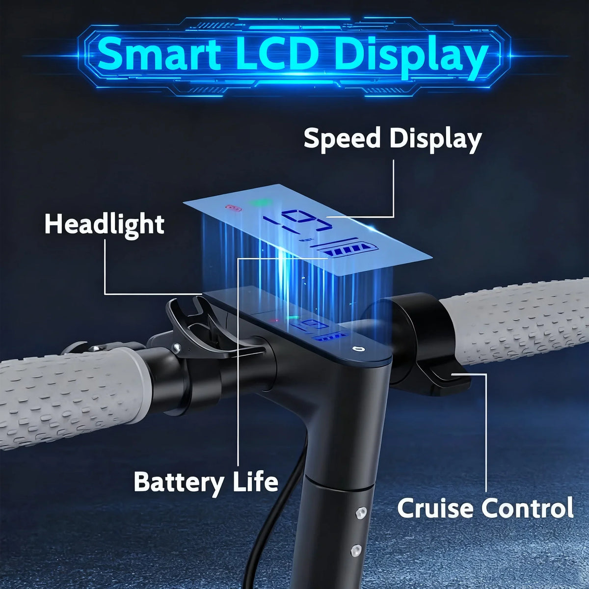 LADPED Electric Scooter With Folding Design For Adult Urban Commuting