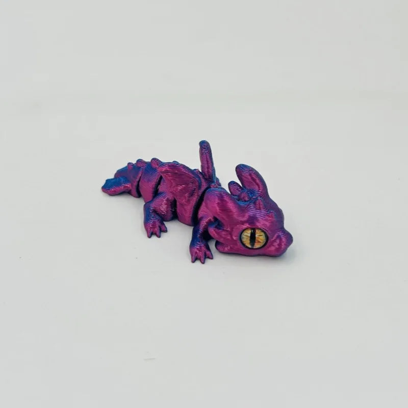 RPXBGUCKARHG 3D Printed Articulated Dragon Fidget Toy Figure