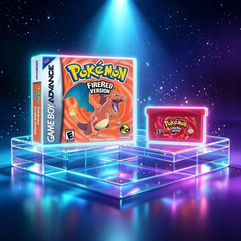 Takara Tomy Pokemon Emerald FireRed Ruby Sapphire GBA Cartridge