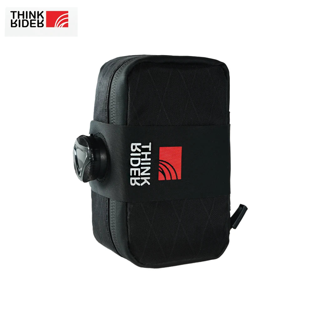 ThinkRider Bicycle Saddle Bag With Tool Storage And Reflective Detail