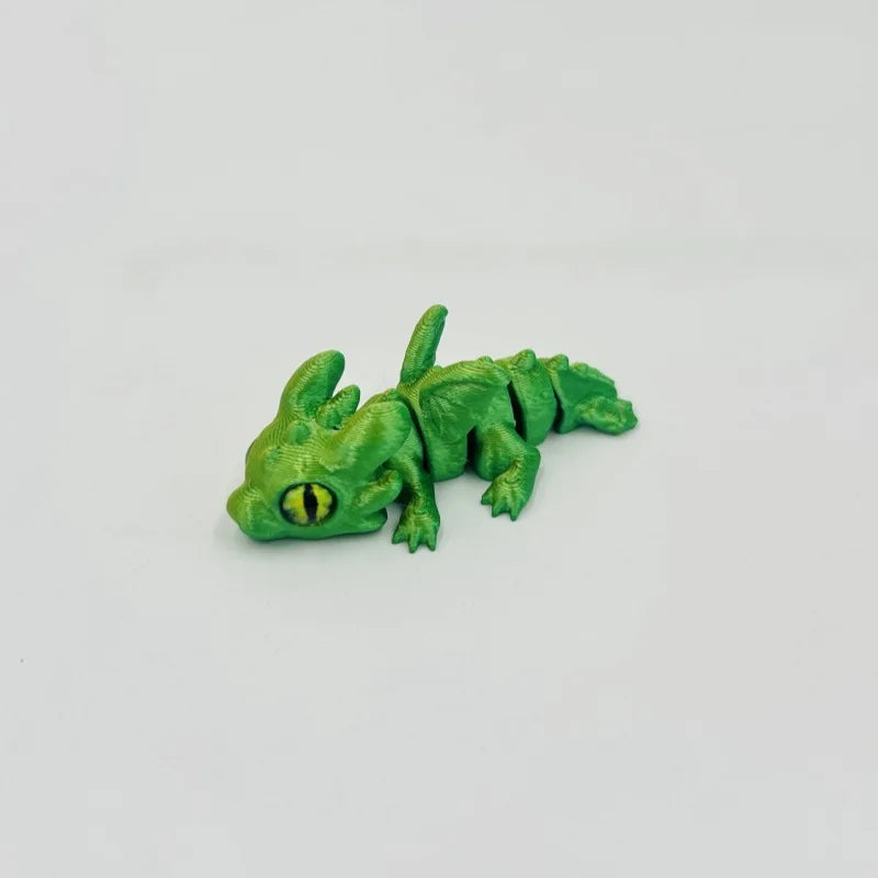 RPXBGUCKARHG 3D Printed Articulated Dragon Fidget Toy Figure